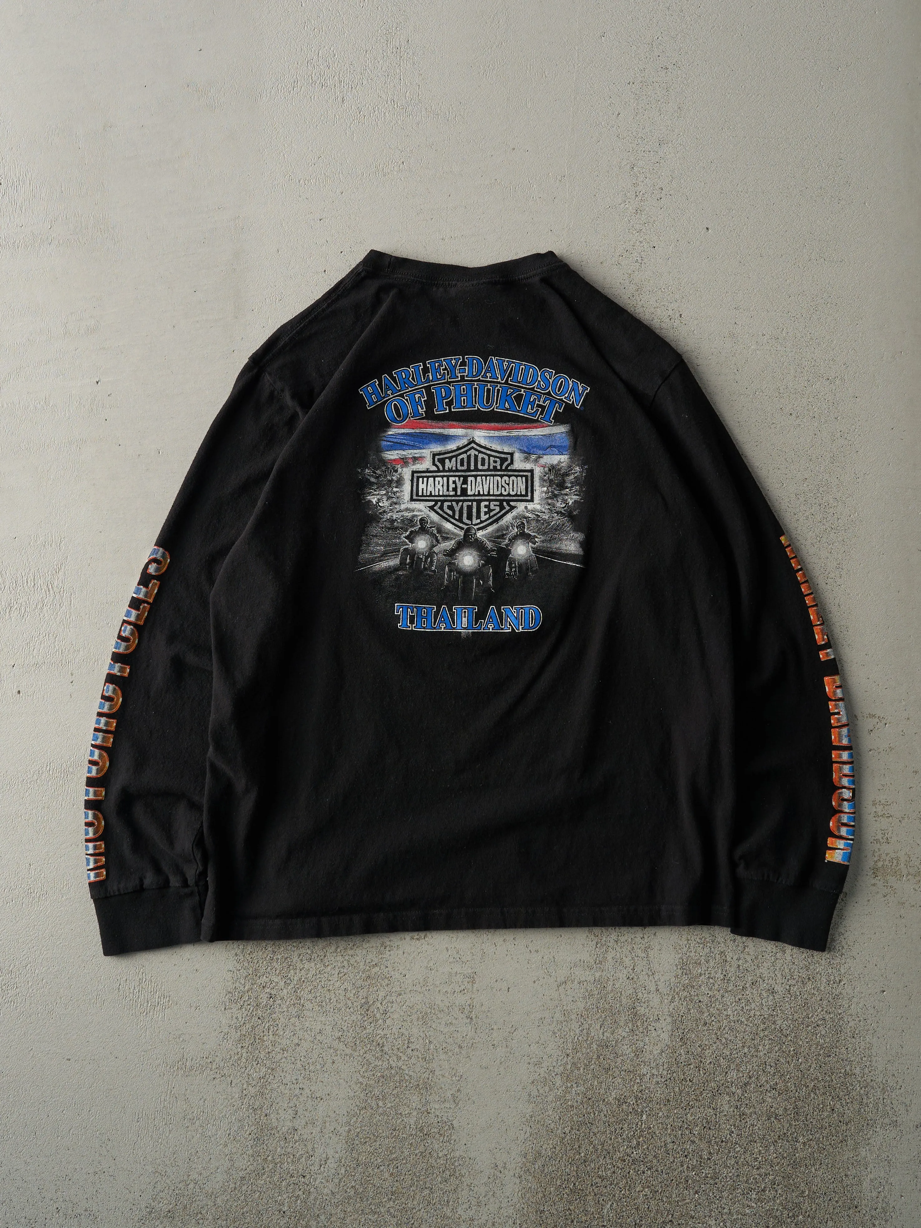 18' Black Harley Davidson Thailand Long Sleeve (M)