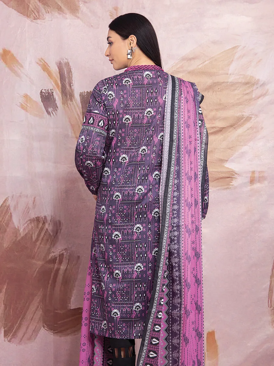 ACE Galleria Embroidered Lawn Unstitched 2Pc Suit A-WUSDS22-097