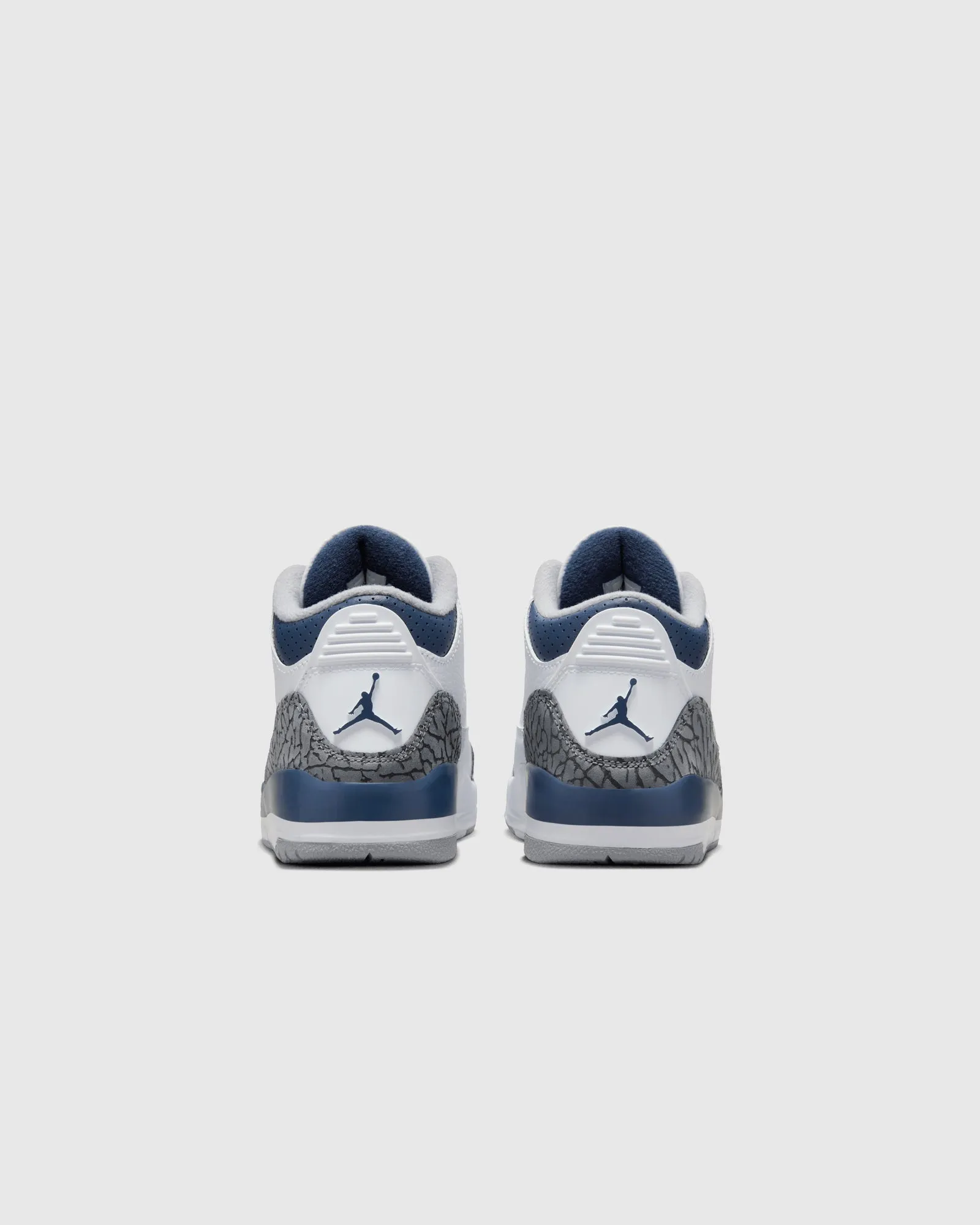 AIR JORDAN 3 RETRO "WHITE/NAVY" PS