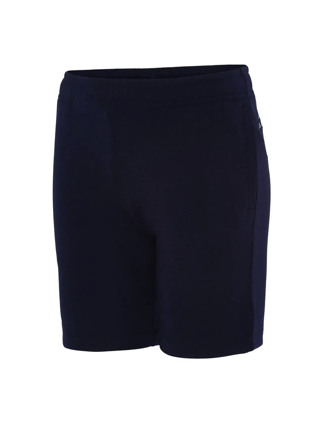 Alcis Boys Navy Blue Solid Slim Fit Rajasthan Royals Sports Shorts