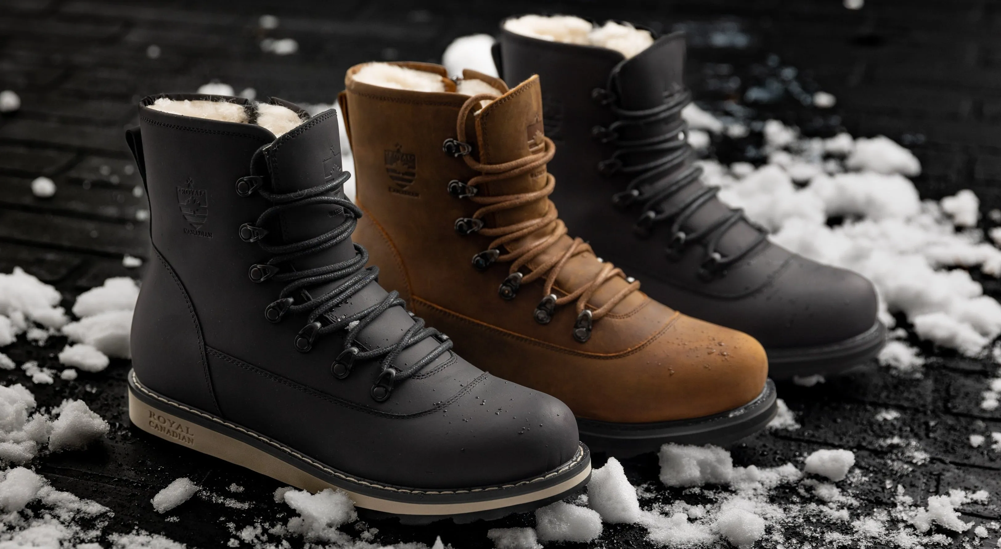 ARMSTRONG | Men's Winter Boots All Black