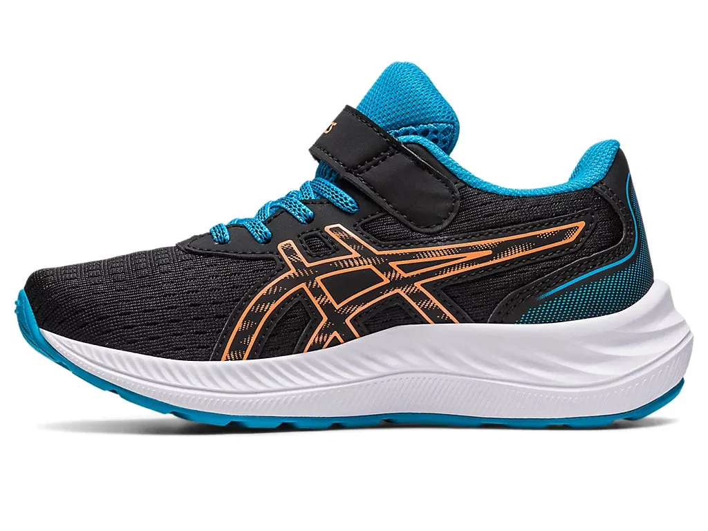 Asics Kid's Pre Excite 9 PS - Black/Sun Peach