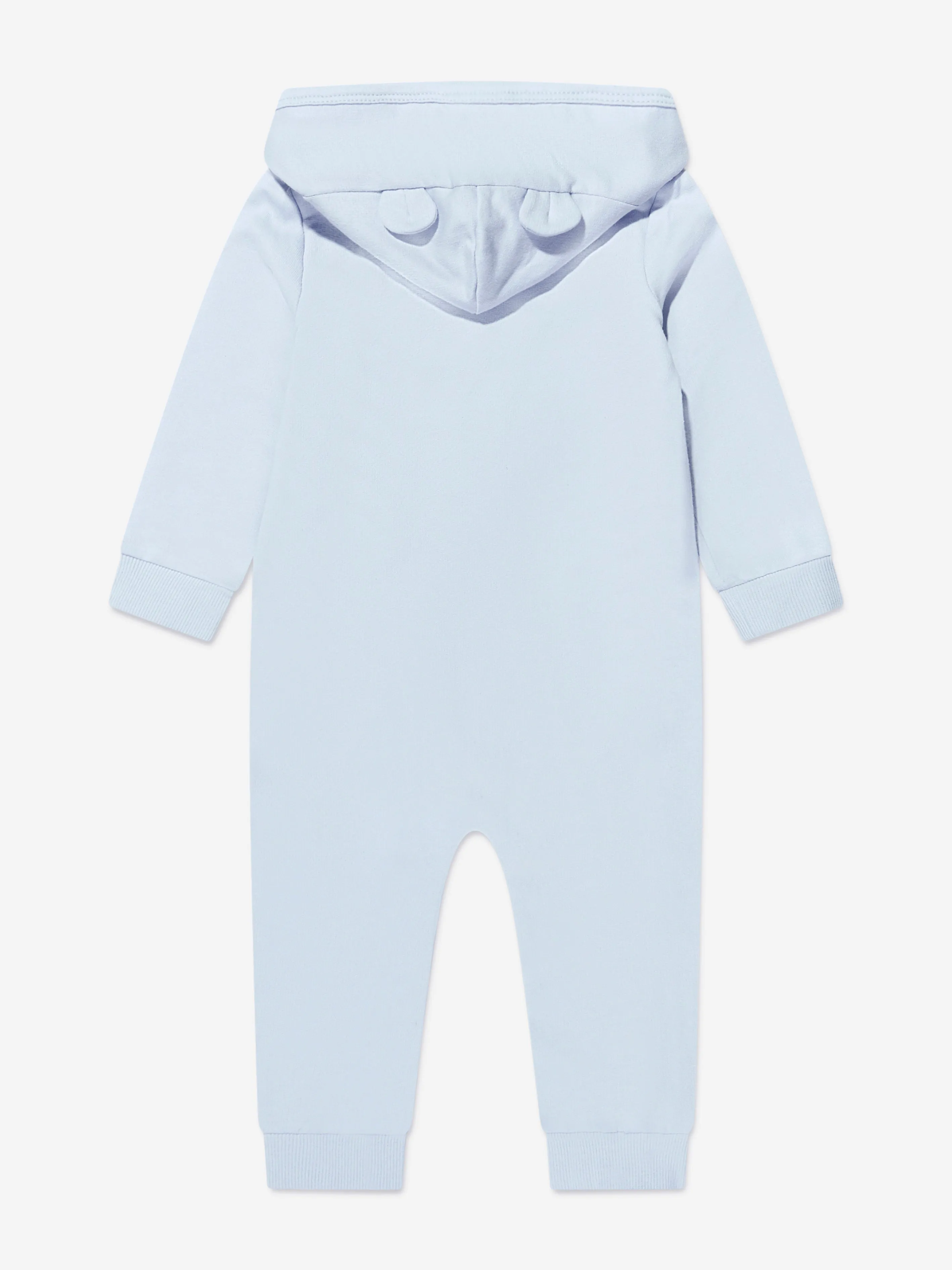 Baby Boys Bear Coverall in Blue