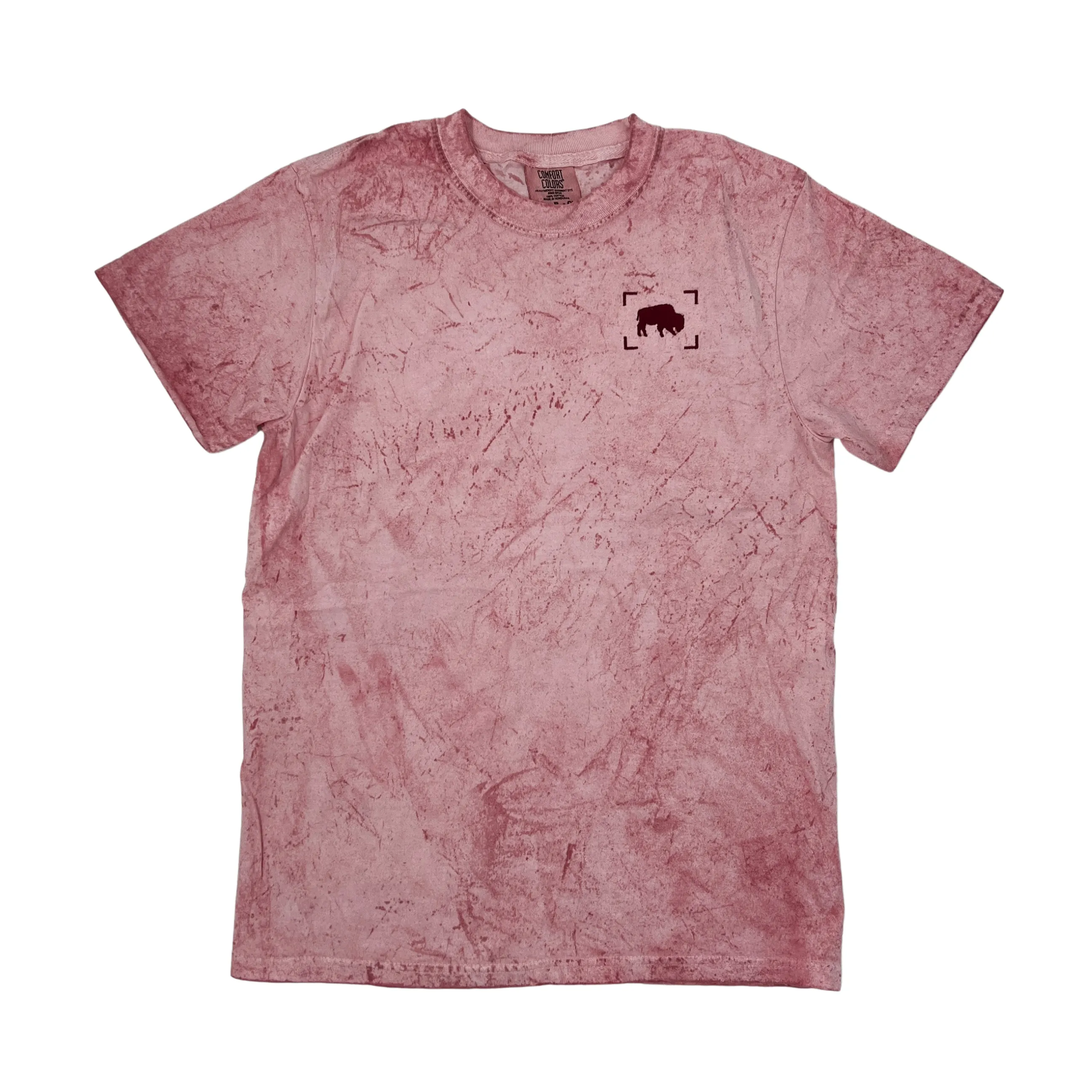 BFLO Cranberry Pink Color Blast Heavyweight Short Sleeve Shirt