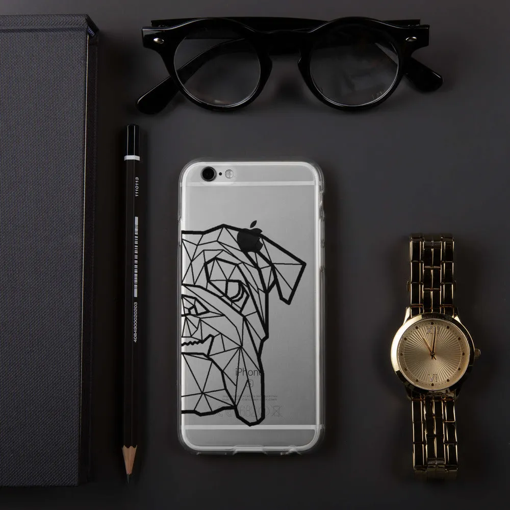 Bulldog Polygon iPhone Case