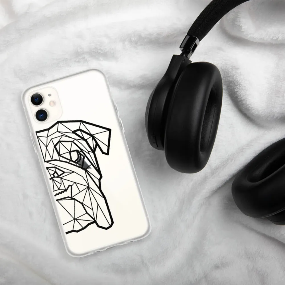 Bulldog Polygon iPhone Case