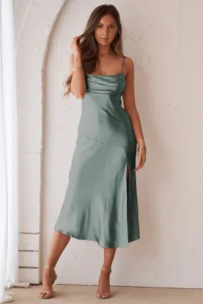 Carmen Dress - Sage