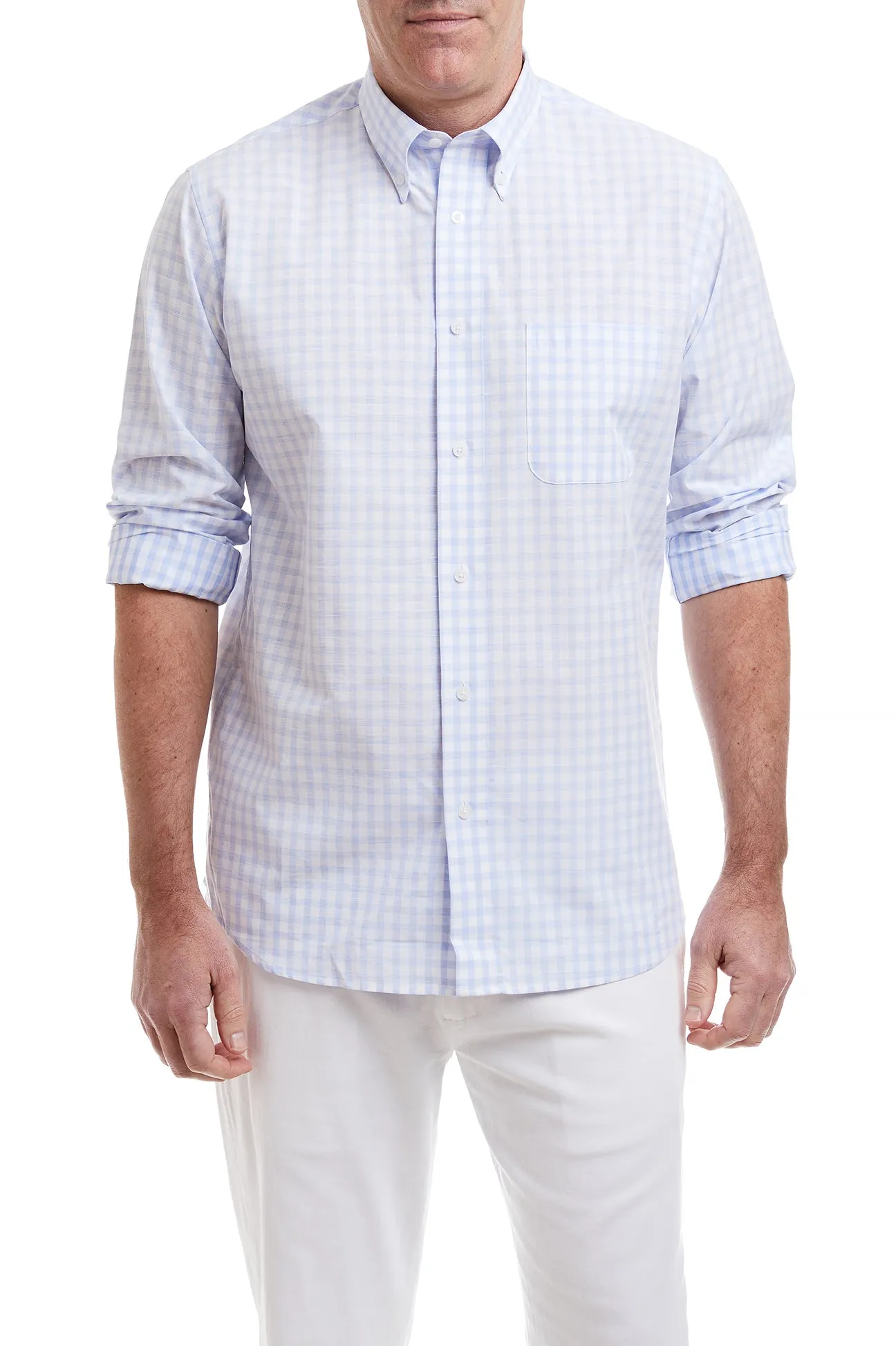 Chase Shirt Blue Beach Gingham