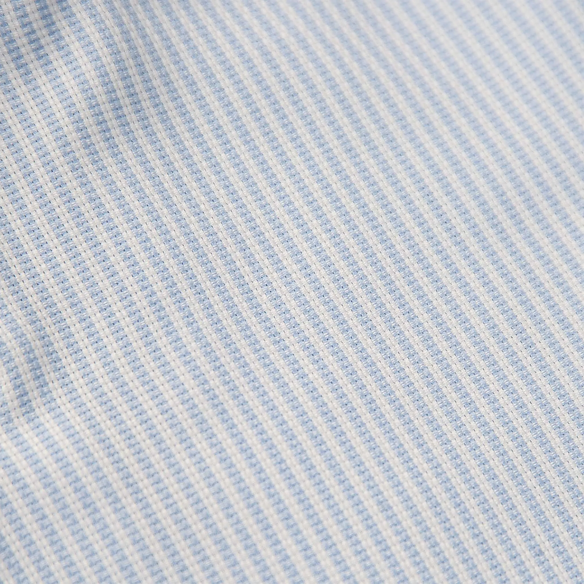 Conrad shirt sporting Open stripe (ice blue)