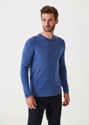 EXTRA-FINE MERINO V-NECK