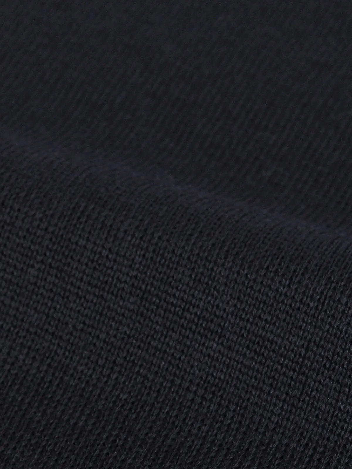 Extrafine Merino Knitted Shirt Navy