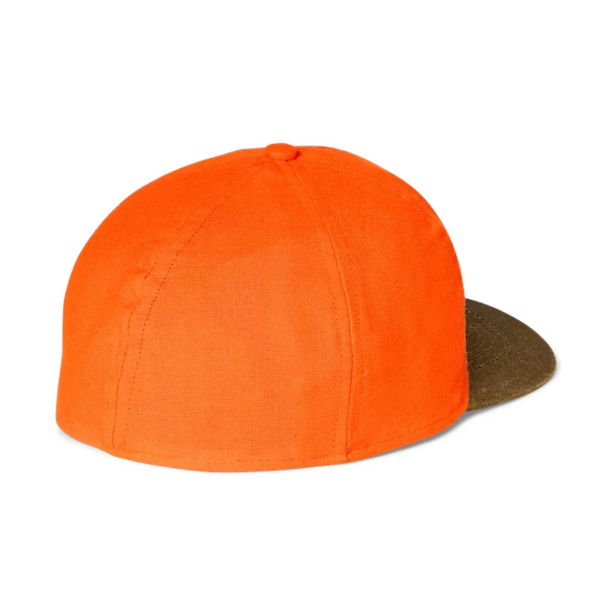 Filson Insulated Blaze Tin Cloth Cap - Desert Tan/ Blaze Orange