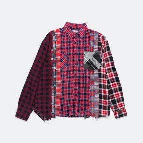 FW24 Rebuild Flannel 7 Cuts Shirt - Medium #1