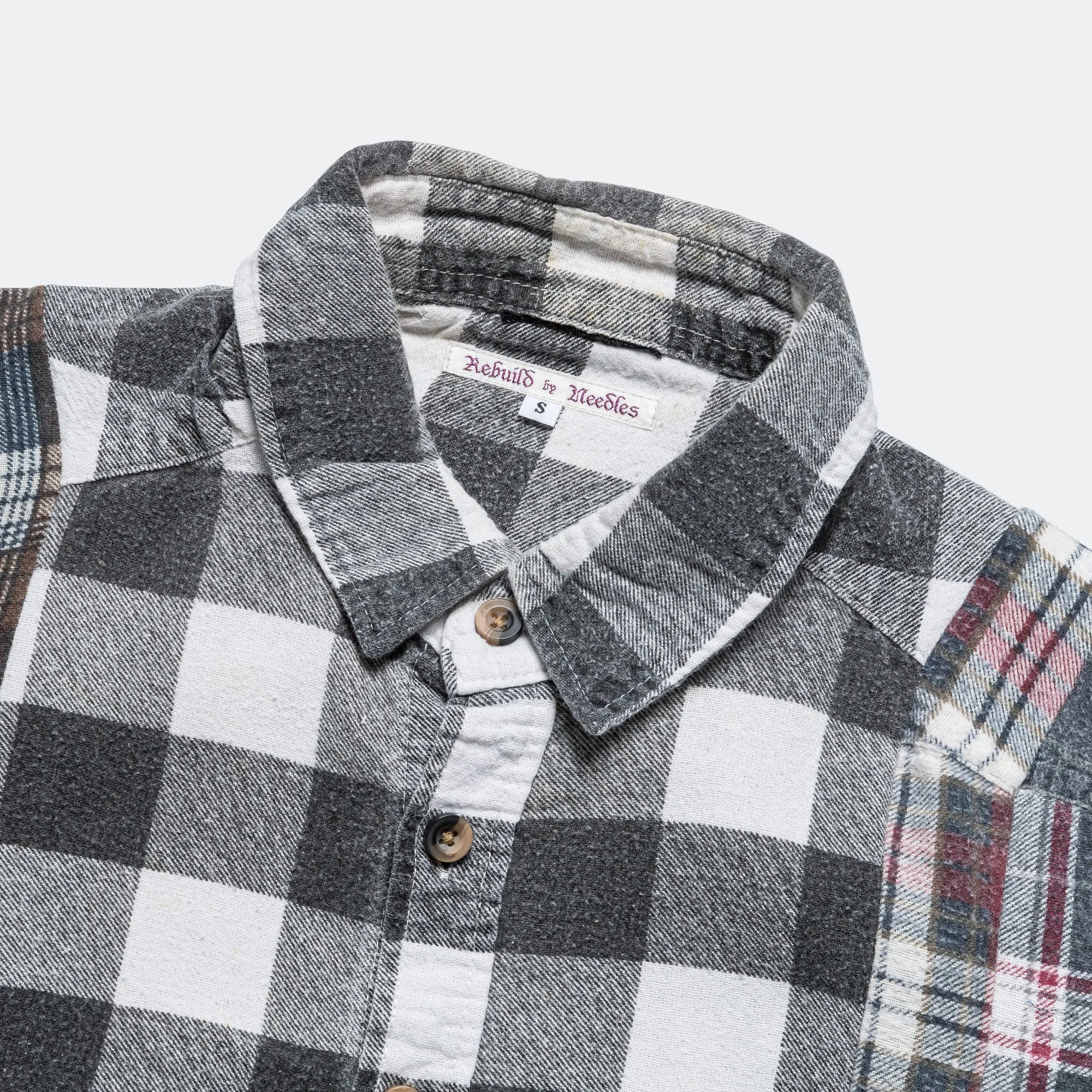 FW24 Rebuild Flannel 7 Cuts Shirt - Small #2