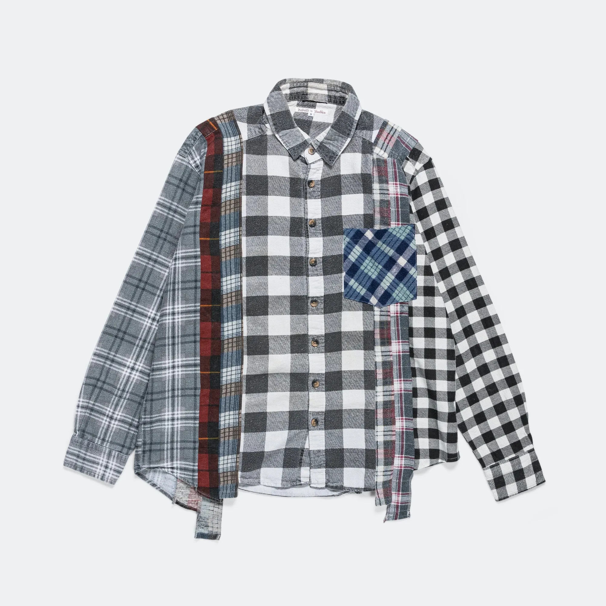 FW24 Rebuild Flannel 7 Cuts Shirt - Small #2