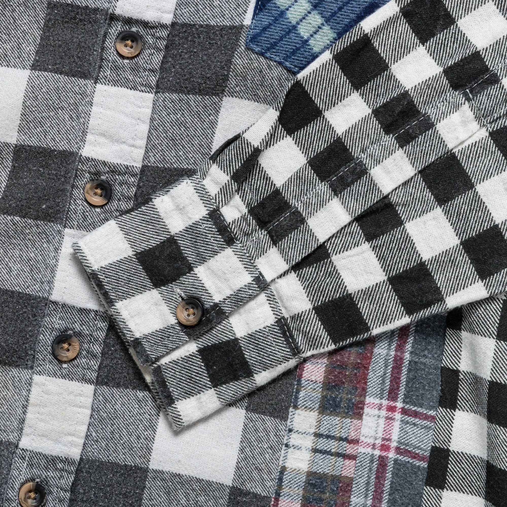 FW24 Rebuild Flannel 7 Cuts Shirt - Small #2