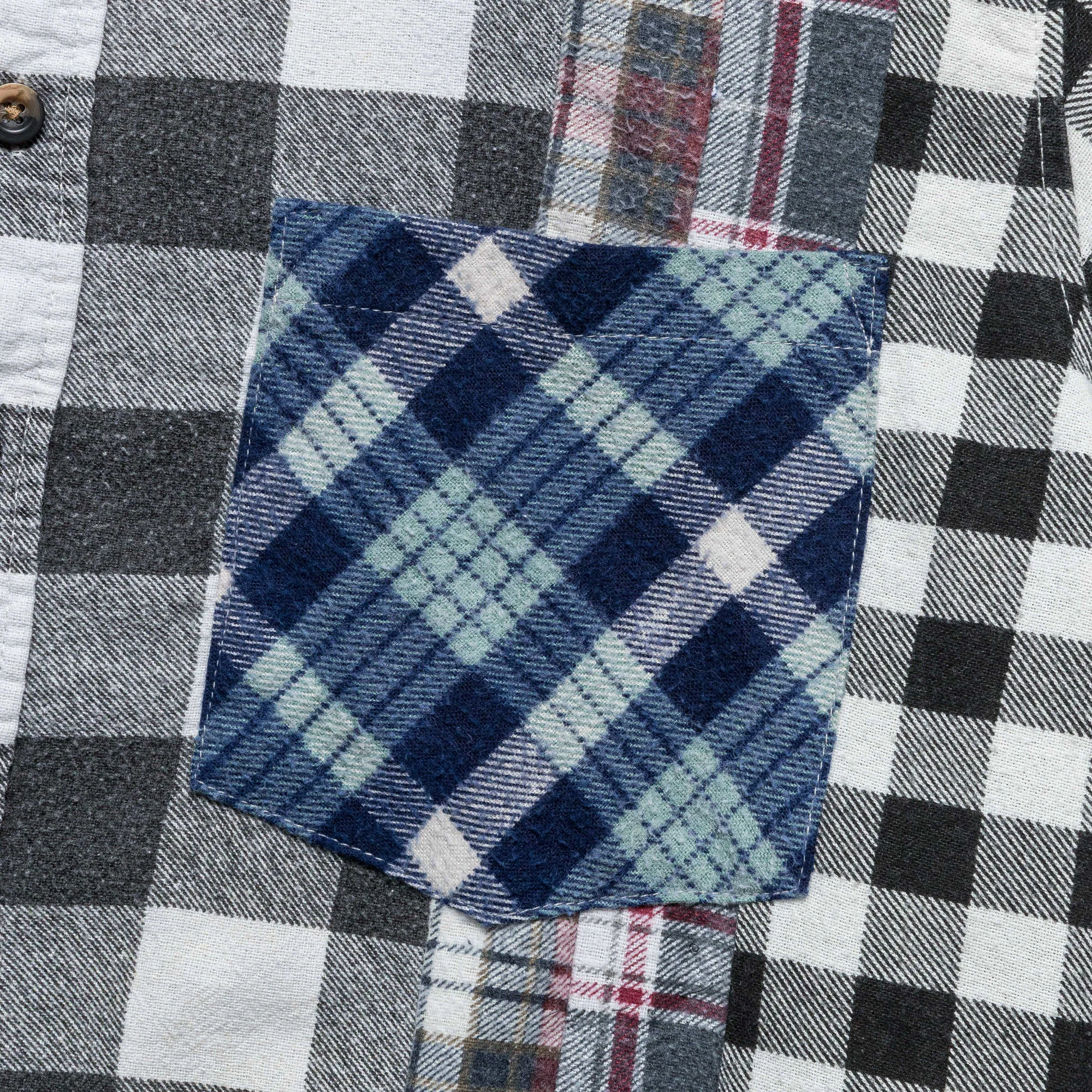 FW24 Rebuild Flannel 7 Cuts Shirt - Small #2