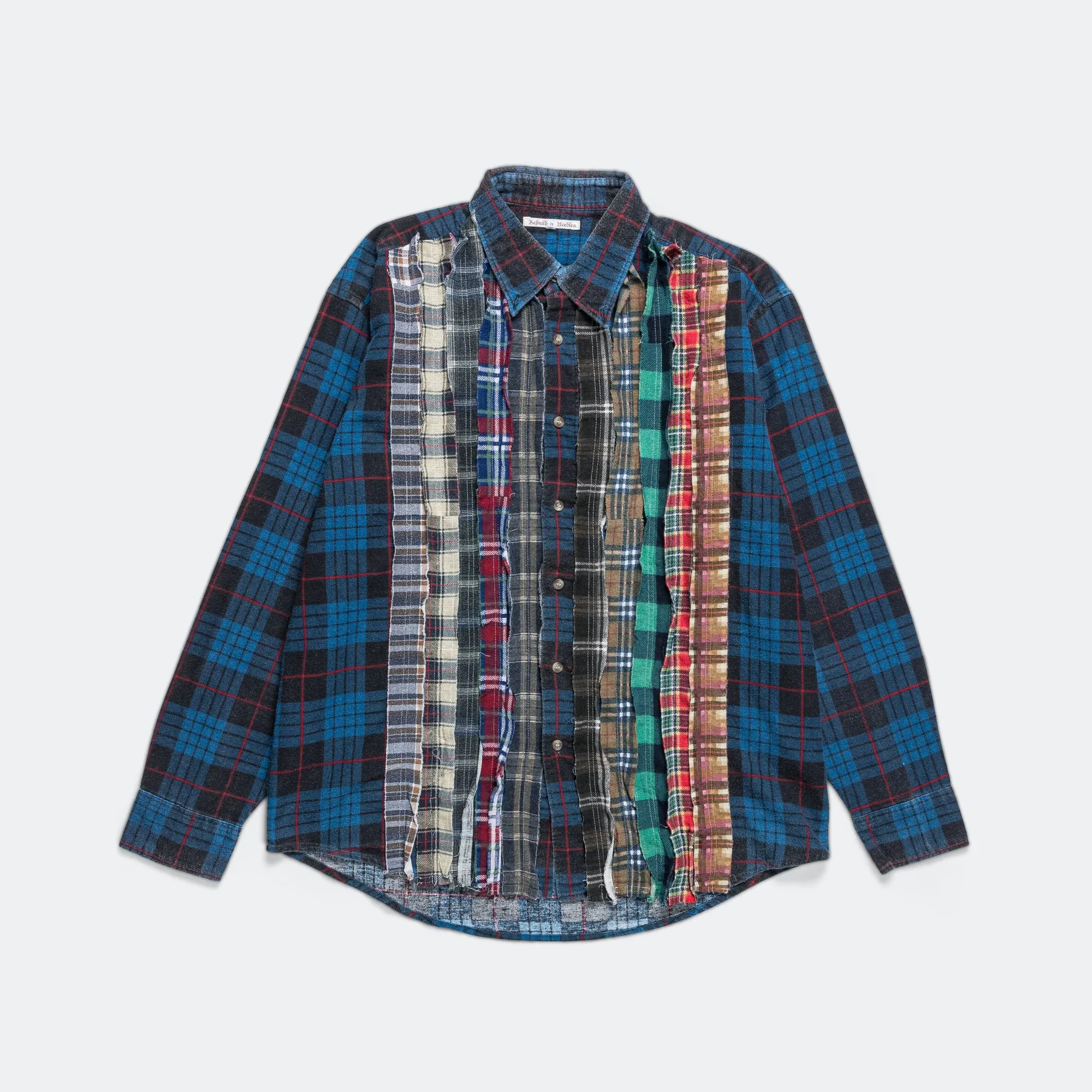 FW24 Rebuild Flannel Ribbon Shirt - Medium #3