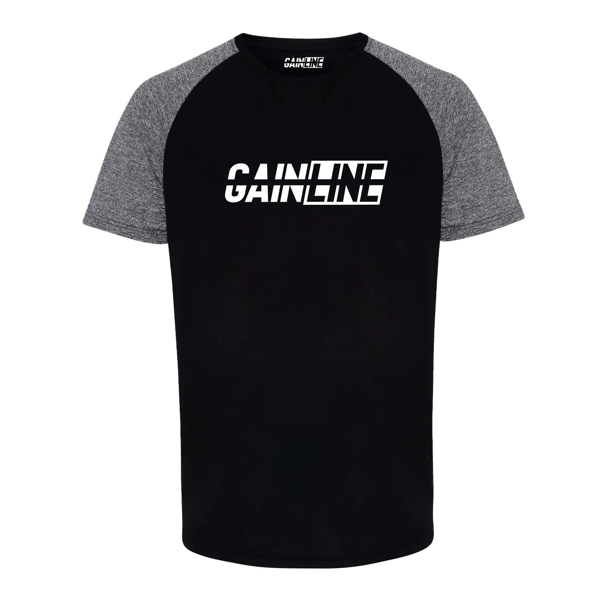 Gainline Rugby Raglan T-Shirt - Black