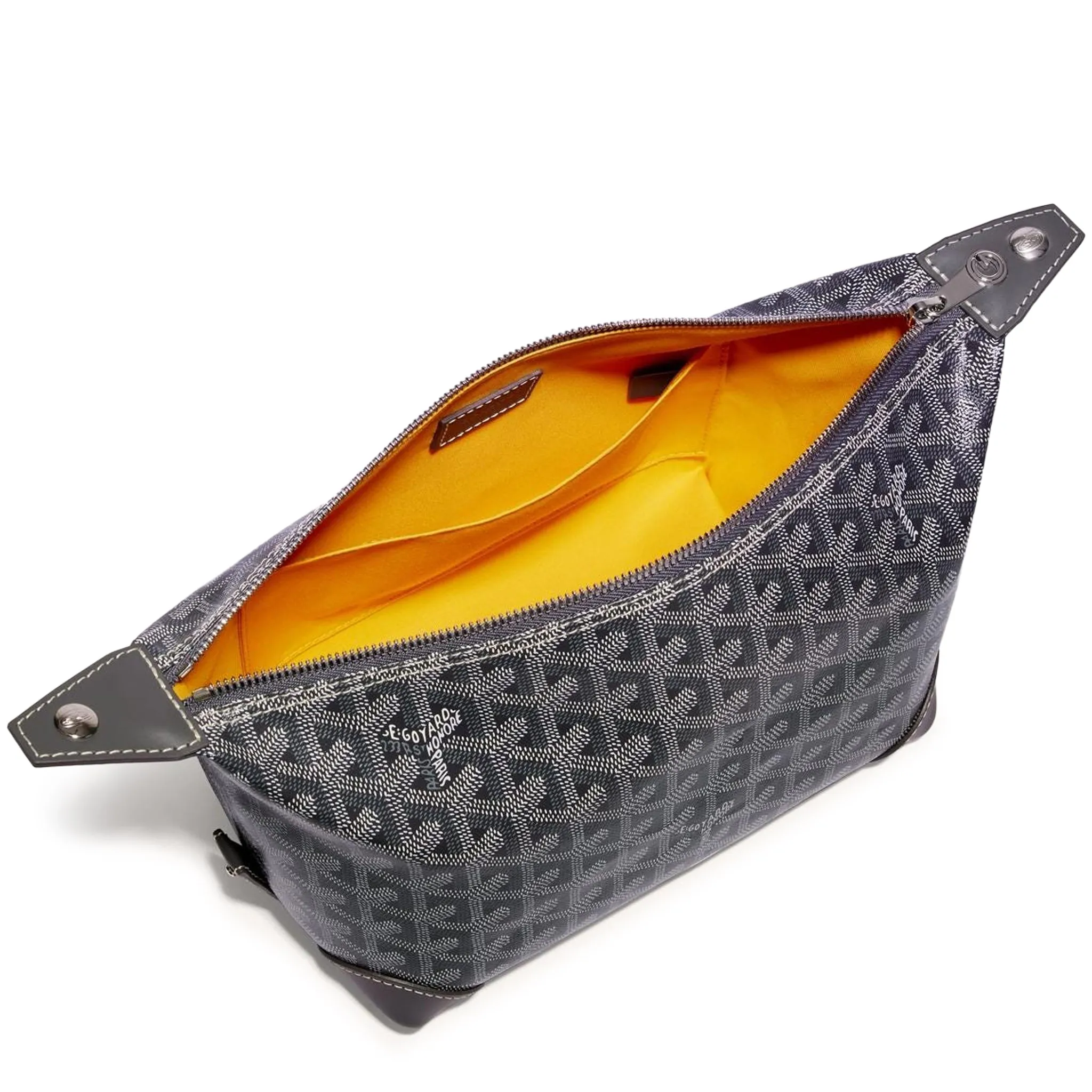 Goyard Bowling 25 Grey Toiletry Bag