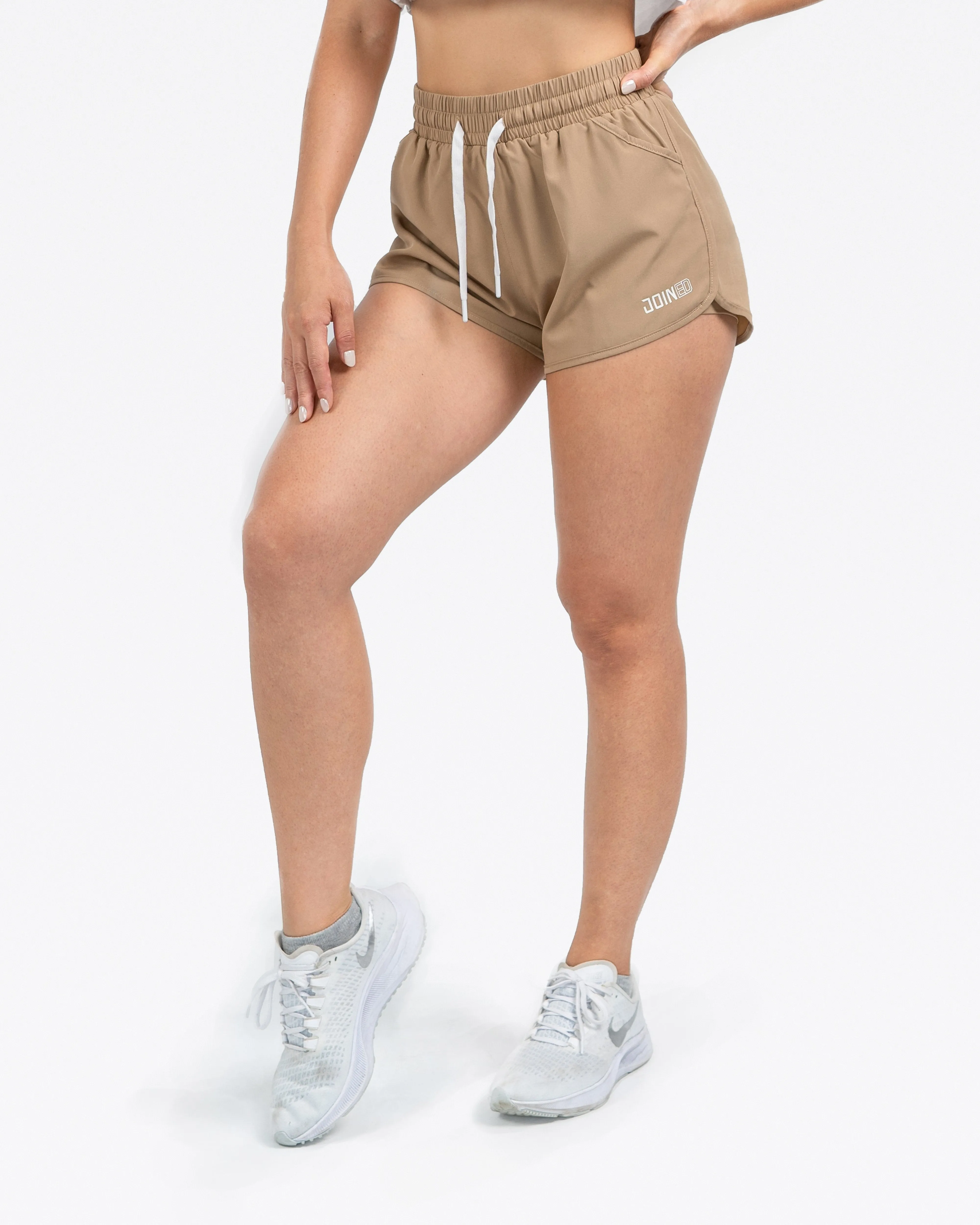 High-Waist Sporty Shorts