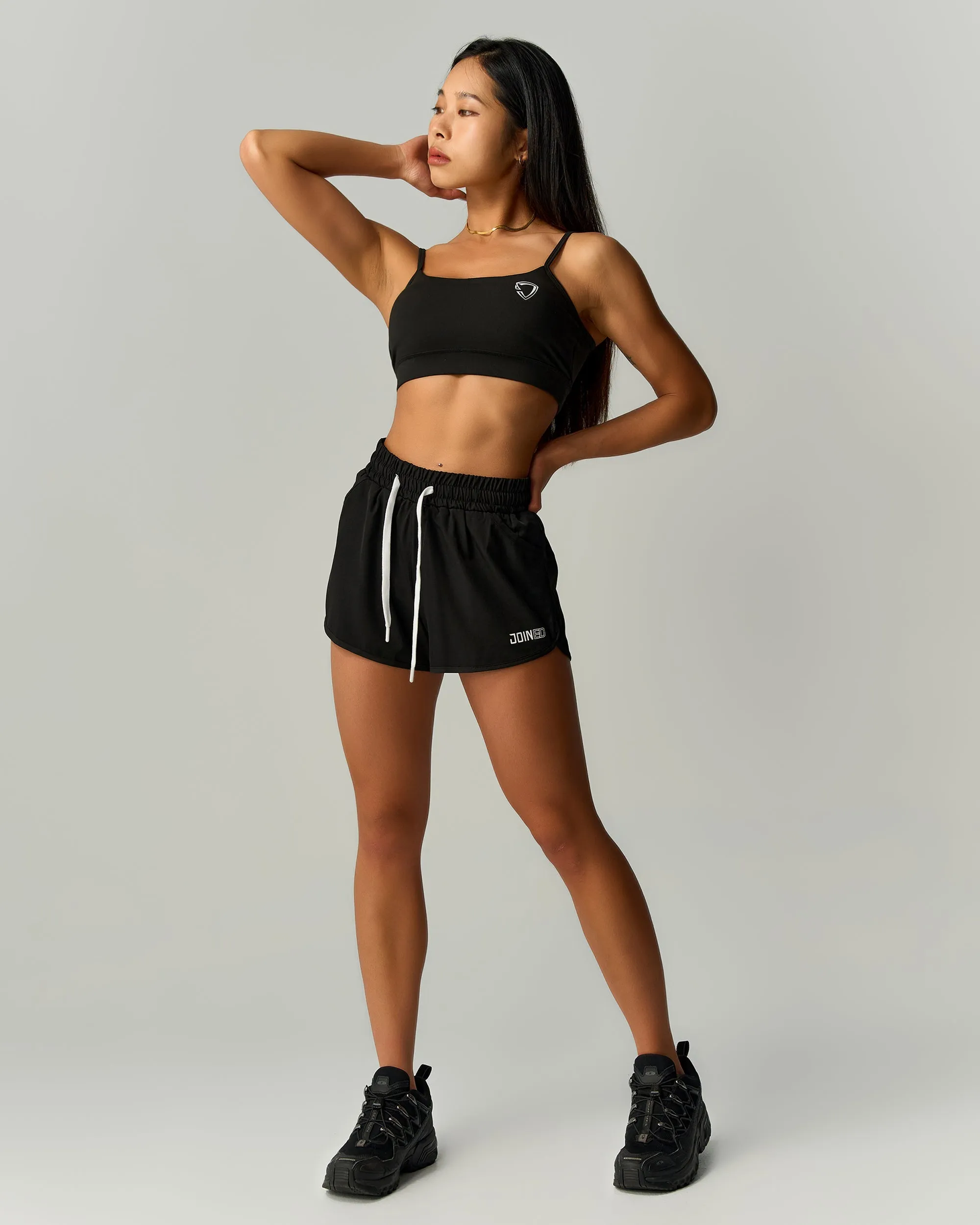 High-Waist Sporty Shorts