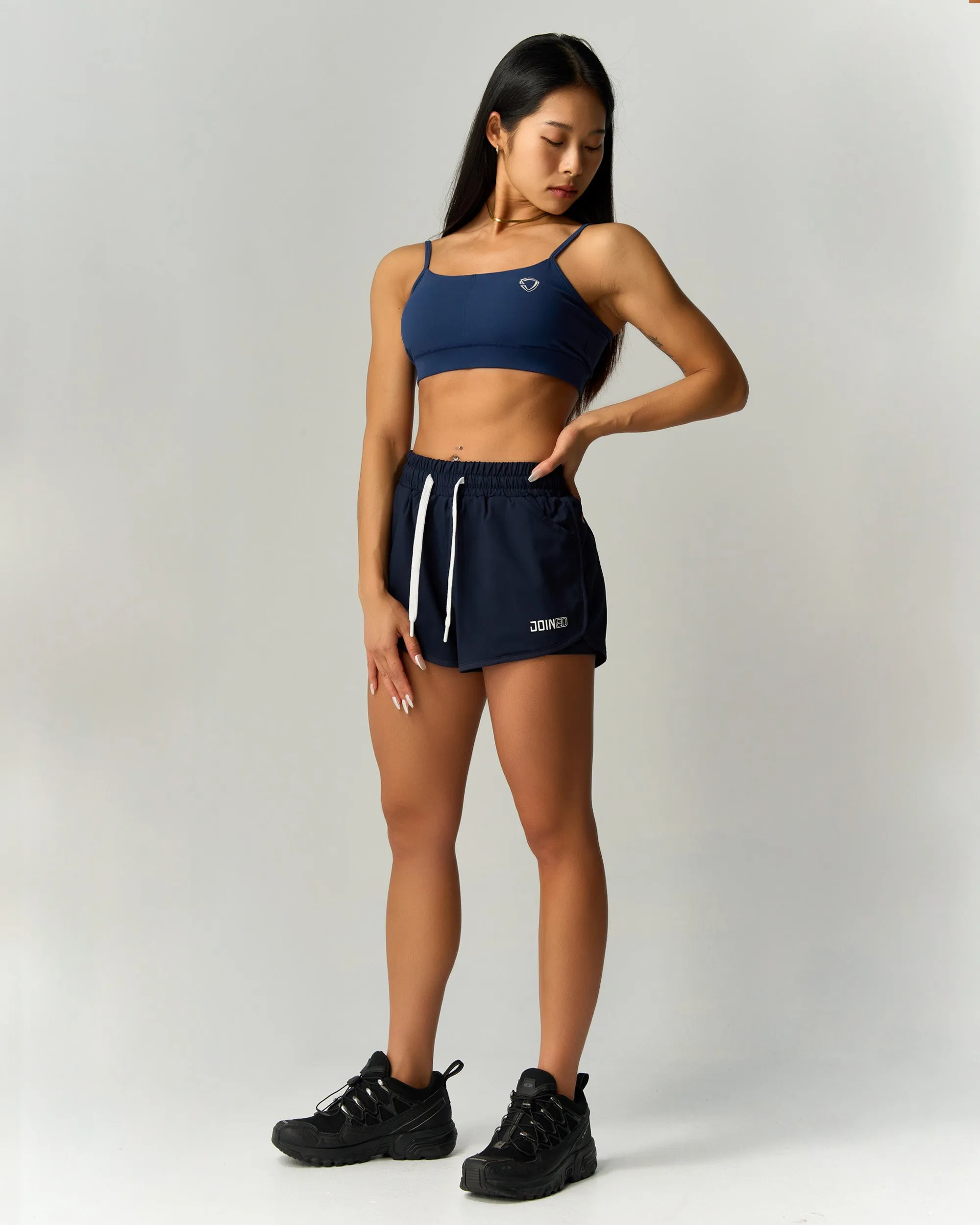 High-Waist Sporty Shorts