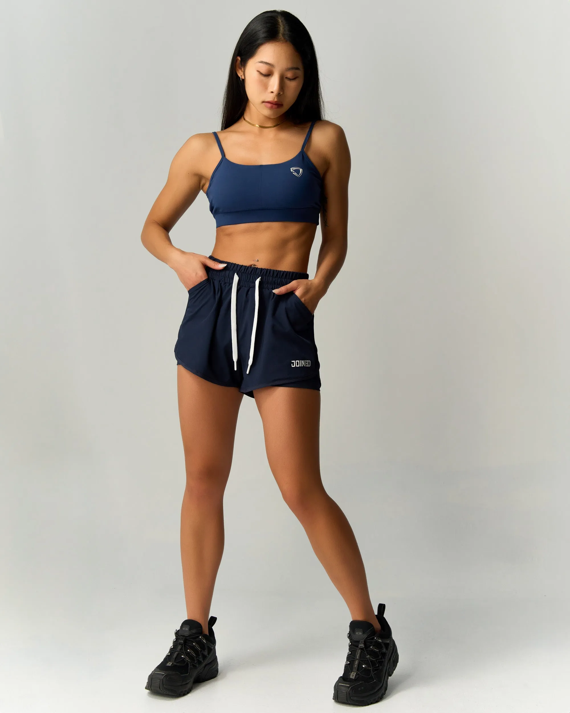 High-Waist Sporty Shorts