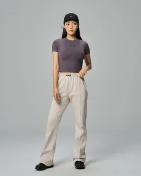 High-Waisted Raw Cut Pant