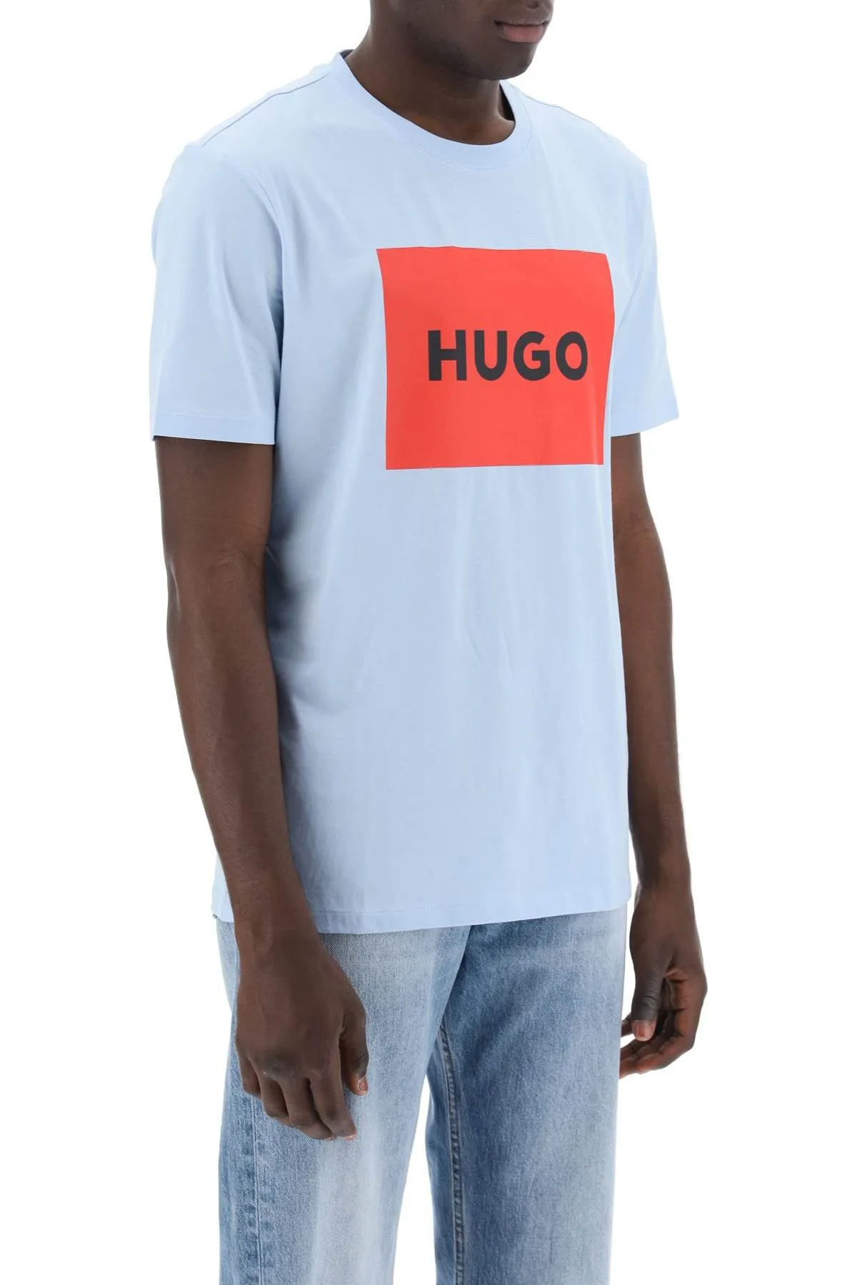 HUGO dulive t-shirt with logo box