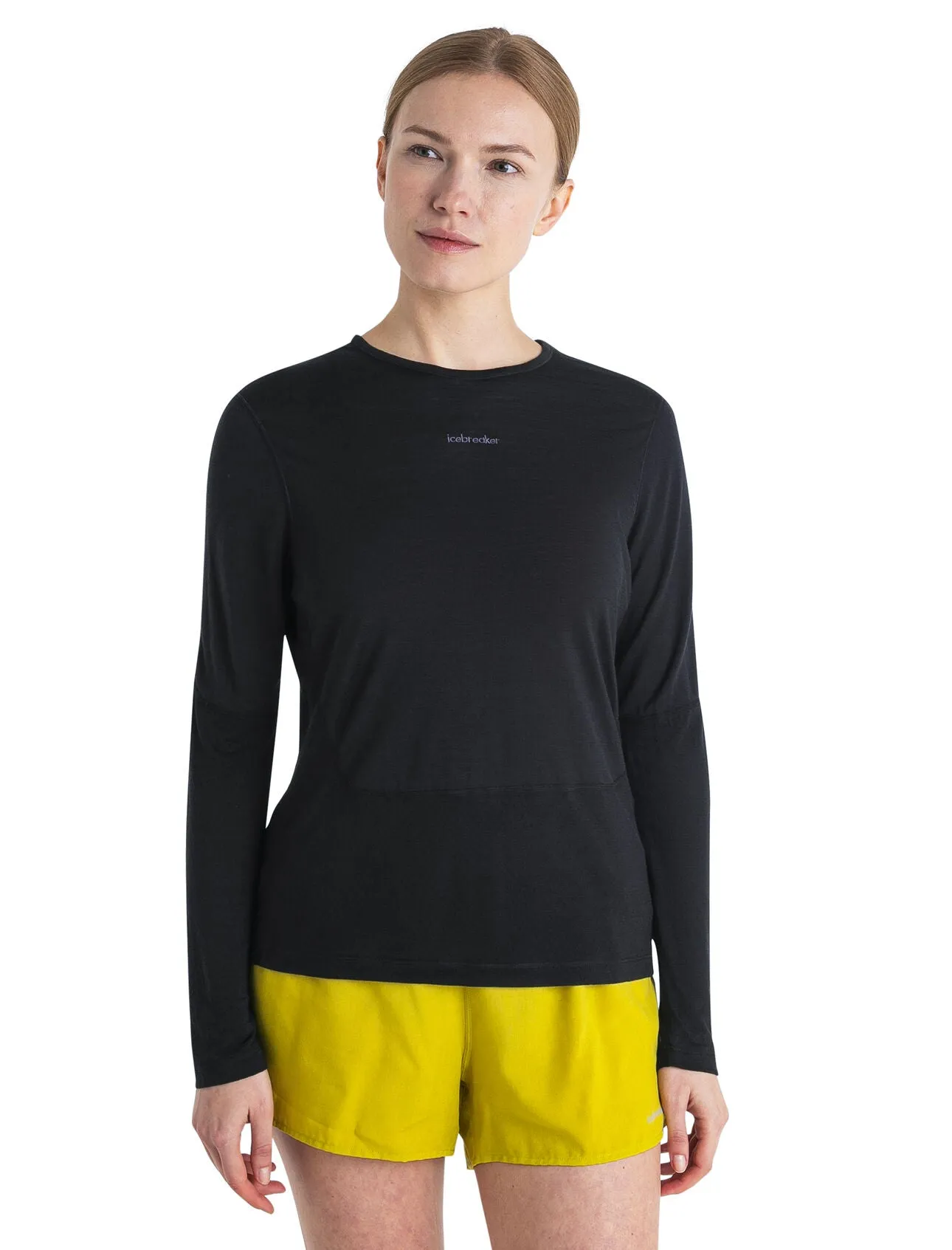 Icebreaker 125 ZoneKnit Merino Blend Energy Wind Long Sleeve T-Shirt (Women's)