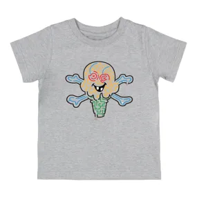 Icecream Kids Cone Maze SS Tee (Heather Grey)