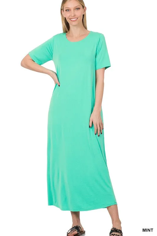 Lina “Wear it Everywhere" Dress-Mint