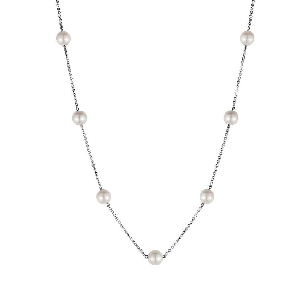 Pearl By the Yard Necklace