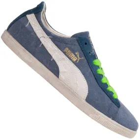 Puma men's sneakers shoe in Glyde Washed Low canvas 355505 01 Blue