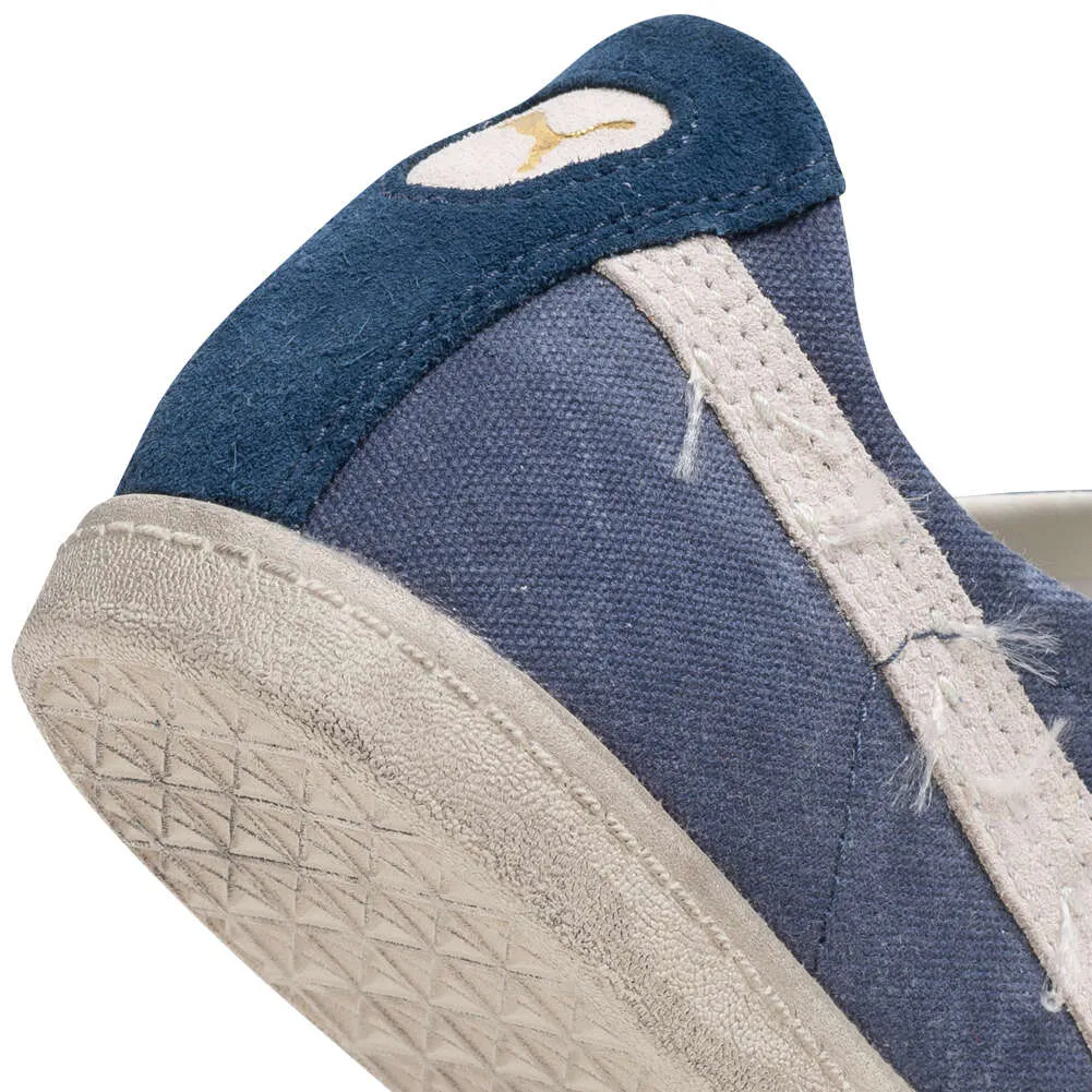 Puma men's sneakers shoe in Glyde Washed Low canvas 355505 01 Blue