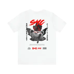 Reppin Canada- Short Sleeve Tee (white)