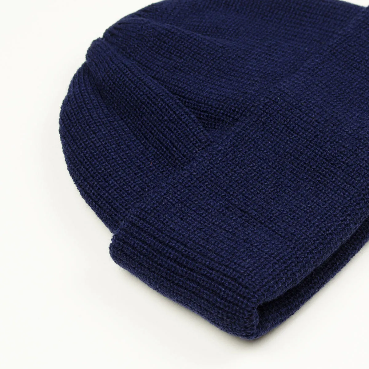 RoToTo - Bulky Watch Cap Beanie - Navy