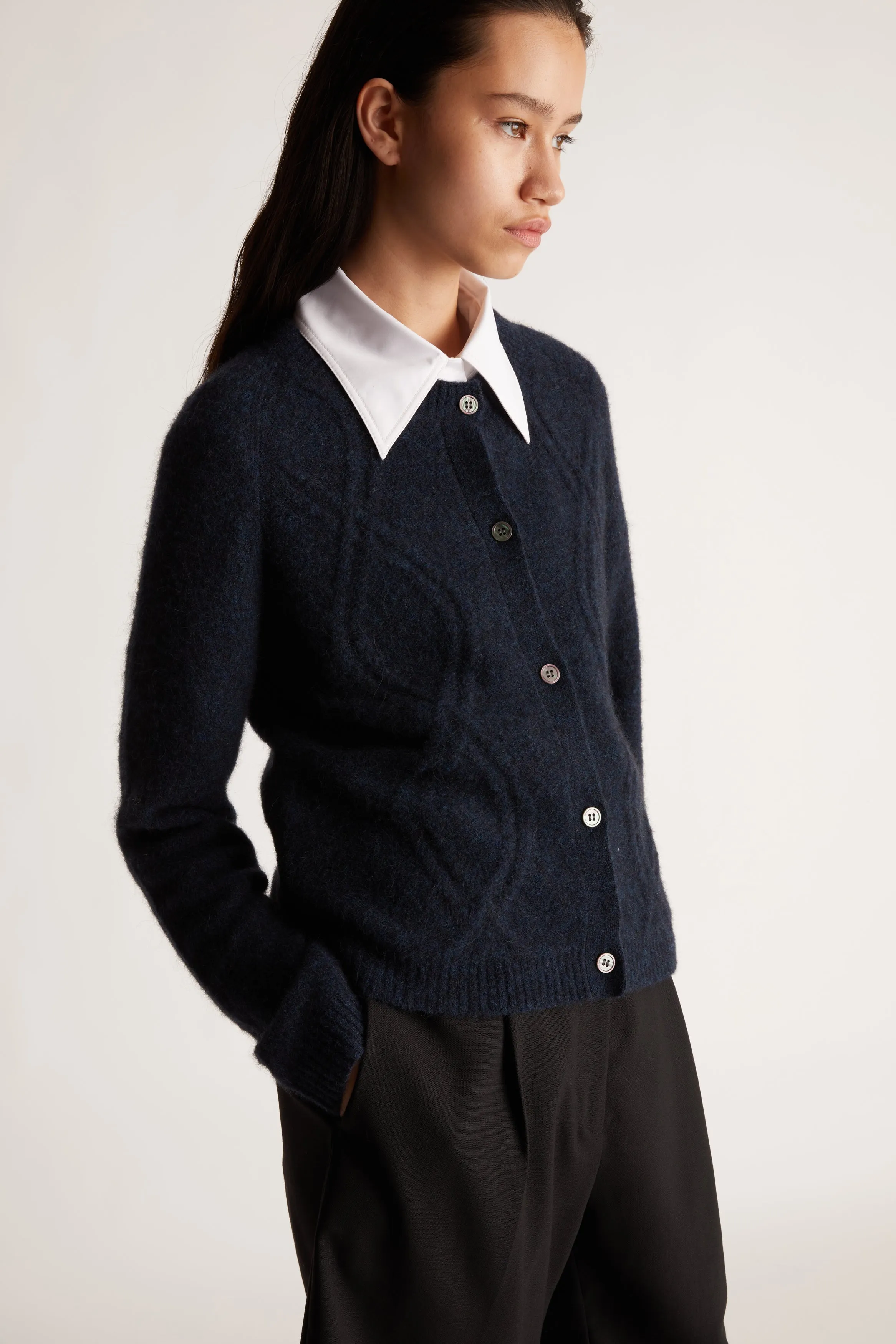 Sawyer Cable Knit Cardigan