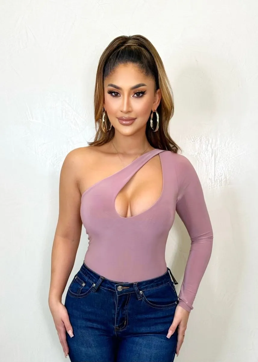 Spice It Up Bodysuit Mauve