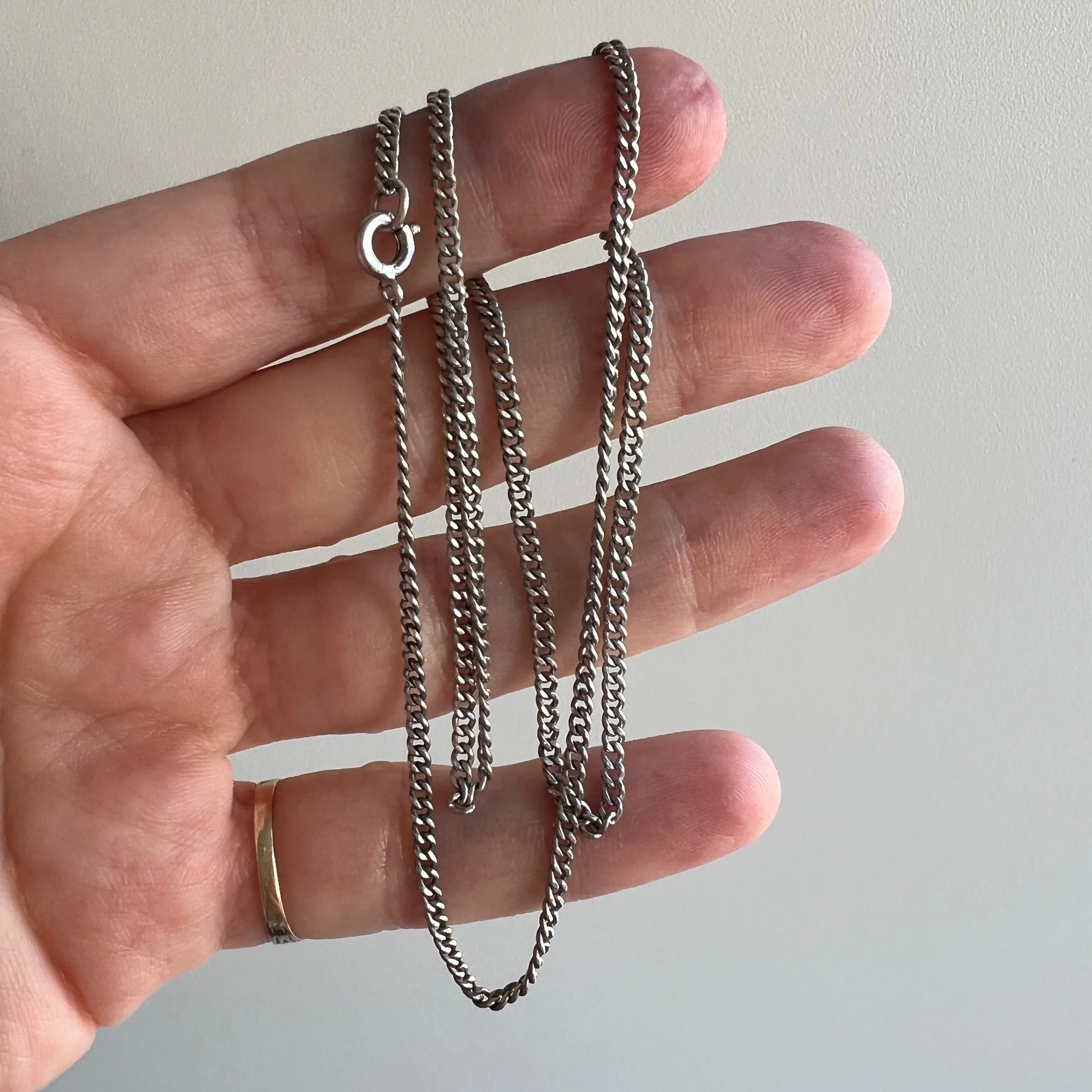 V I N T A G E // sterling silver chains by price / $78 each