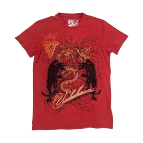 Valabasas “Faceoff” Vintage Red Tee