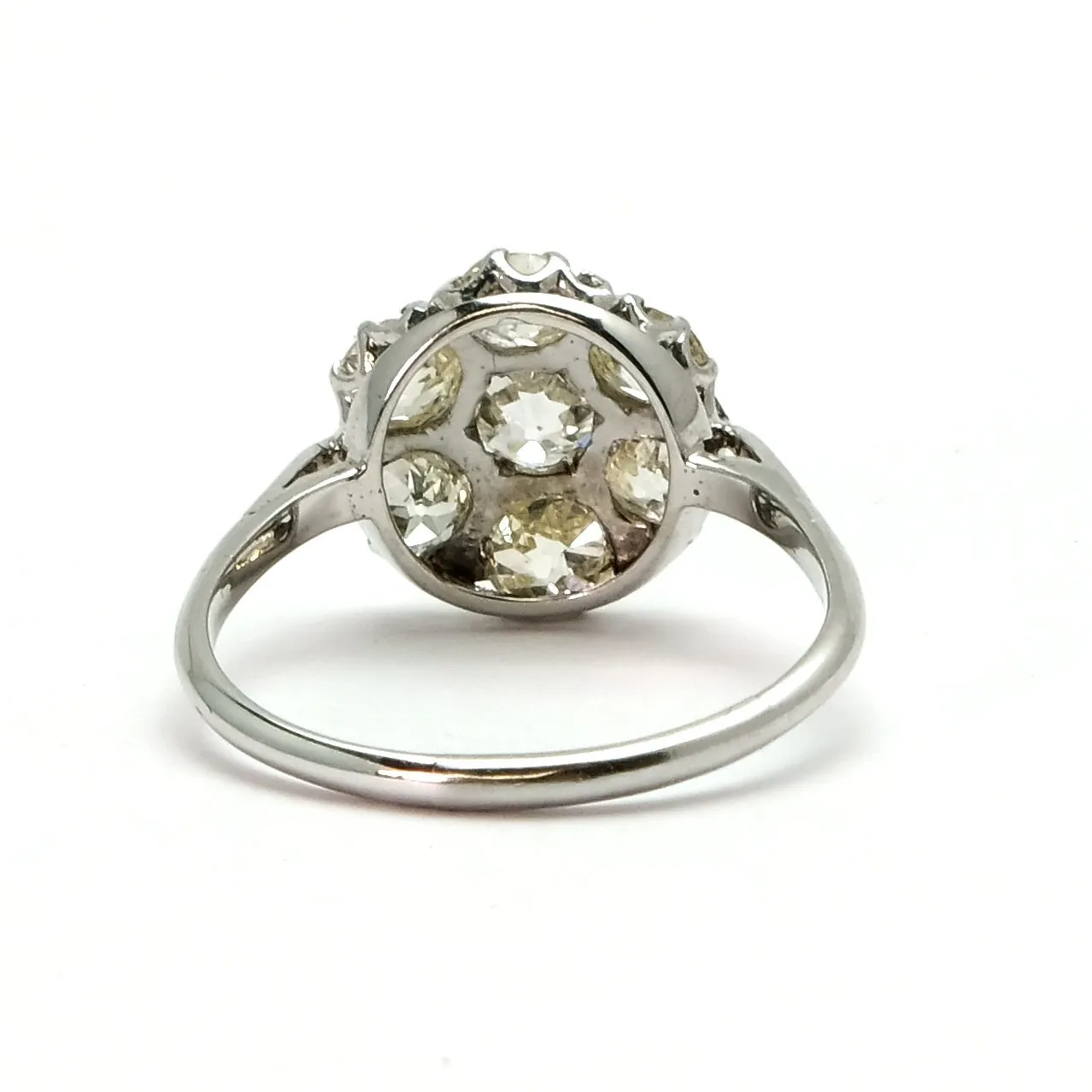 Vintage Diamond Cluster Ring