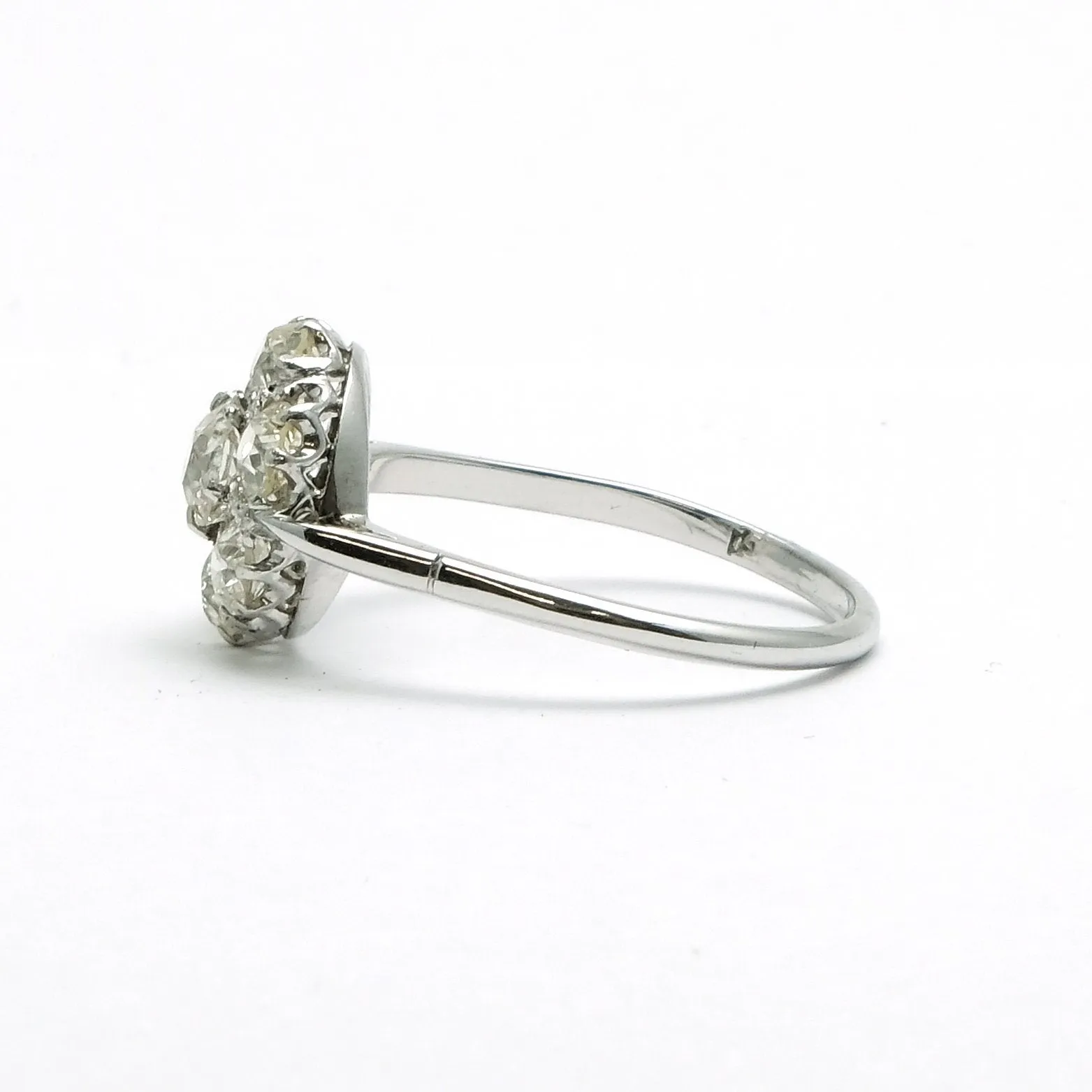 Vintage Diamond Cluster Ring