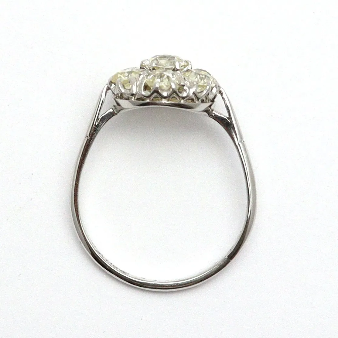 Vintage Diamond Cluster Ring