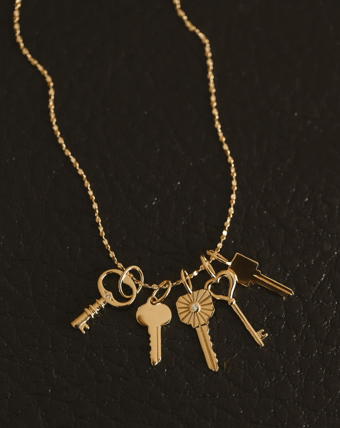 Vintage Key Pendant - Sterling Silver