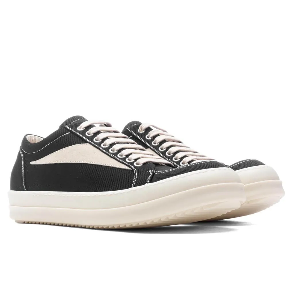 Vintage Sneaks - Black/Milk/Milk