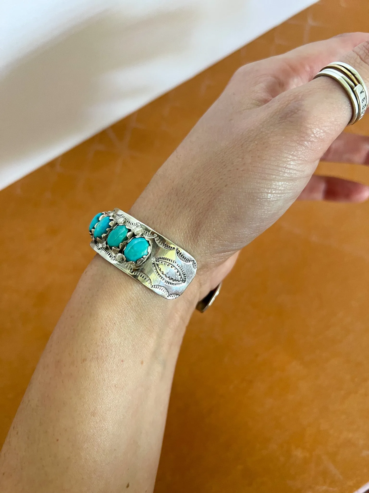 Zuni Turquoise Cuff