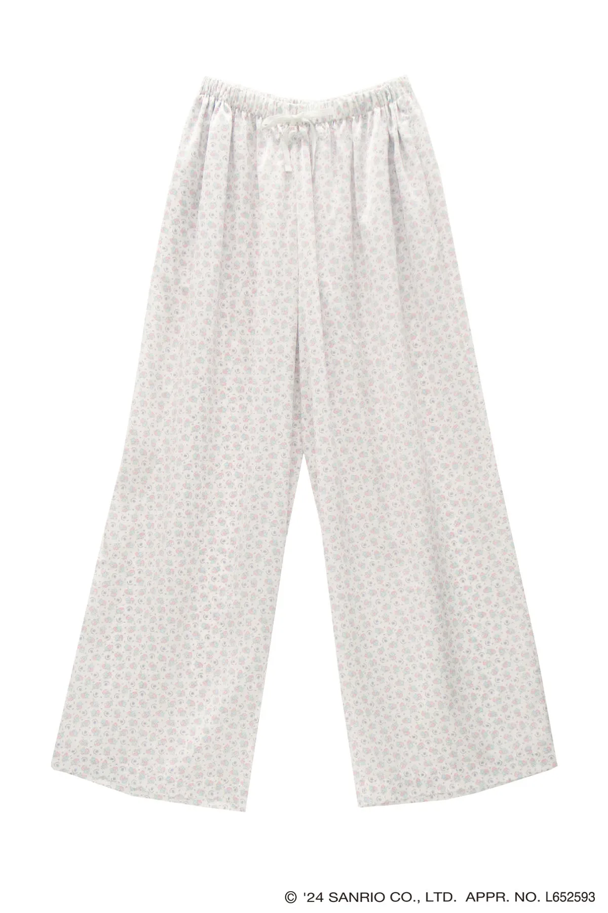 【受注予約】Print Pajamas Pants / White / Little Twin Stars x MIKIOSAKABE / MSLTPJP01